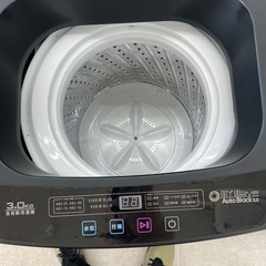 ◇ドリーム尼崎1号館◇ ケーズウェーブ 3kg洗濯機 MYWAVE BLACK 3.0 2022年製の画像