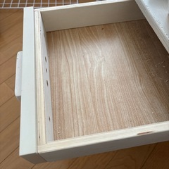 テーブル（引出し付）の画像