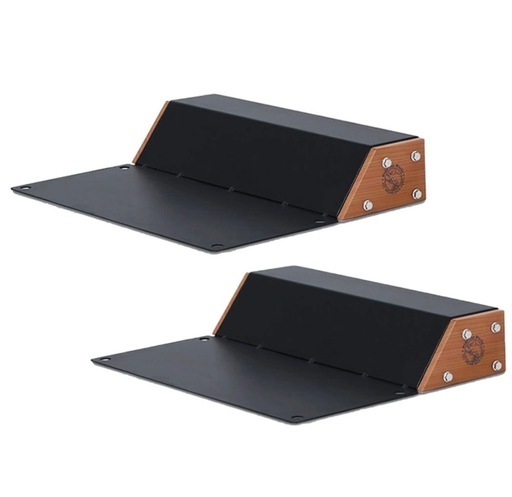 !!最終価格!! 
新品 未使用品 車止め タイヤ止め 置くだけ 2個セット おしゃれ パーキングブロック 駐車ブロック 反射板 木目 スチール 完成品 カーストッパー ブラック 駐車場 ガレージ 車庫