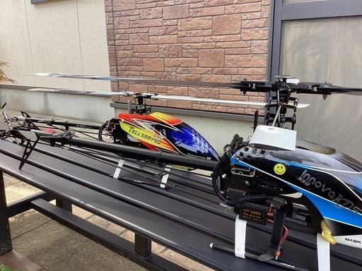 ラジコンヘリT-REX500dfc proとKDS innova