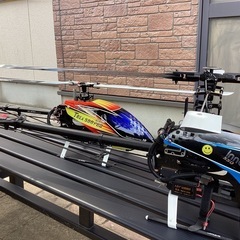 ラジコンヘリT-REX500dfc proとKDS innovaの画像