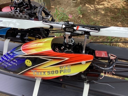 ラジコンヘリT-REX500dfc proとKDS innova