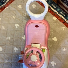 ミニーマウス手押し車の画像