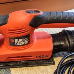 工具　ブラックアンドデッカー(BLACK+DECKER) コンパクトオービタルサンダー KA320Eの画像