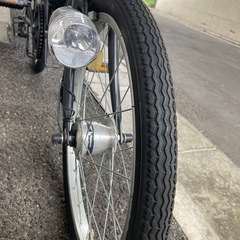 折りたたみ自転車（6ギア）の画像