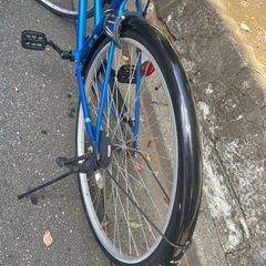 【防犯登録抹消済み】自転車27インチ　ライトなしの画像