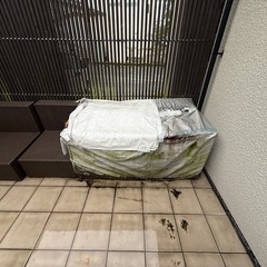 ガーデンチェアーセット　ラタン風　の画像