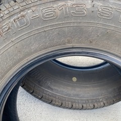 165R13 6PR ノーマルタイヤ4本の画像