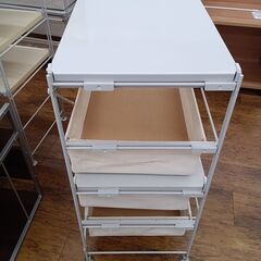 ★リユースのサカイ水戸店★無印良品収納ラックグレー＆生成りH83×D40×W84クリーニング済みMT5391の画像