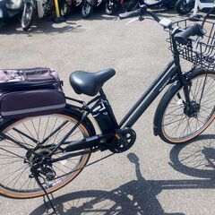 電動アシスト自転車　距離少　錆少　傷少　美品　完全実働ですの画像