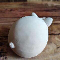 素焼ブタさん　置物　新品①の画像