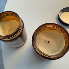 Aroma Naturalsアロマキャンドル ベルガモットフィグの香り大豆ワックスキャンドル 35時間ジャーキャンドルの画像