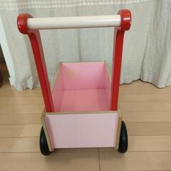vilac（ヴィラック）　手押し車　おもちゃ入れ（投稿管理番号：37）の画像
