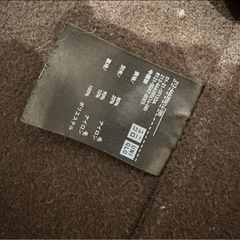 UNIQLO + J オリーブブラウン ピーコート Sサイズの画像