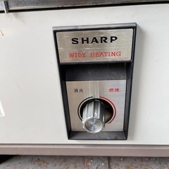 レトロ シャープ ストーブ  の画像