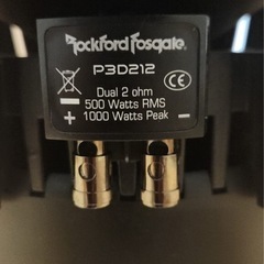 ロックフォード フォズゲート　サブウーファー  の画像