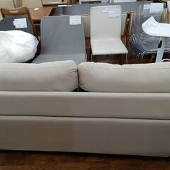 ★リユースのサカイ水戸店★ソファー2人用ベージュH80×D72×W172クリーニング済みMT5393の画像