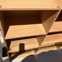 無料！定番のカラーボックス　4個　カラボ　カラーboxの画像