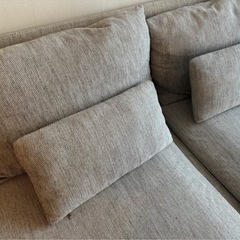 【限定値引き】IKEA　ソーデルハムン　3人掛け　ソファの画像