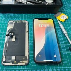 【狭山市からご来店】iPhoneXフロントパネル修理を40分・7...