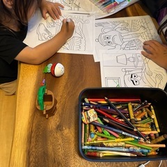お子様遊び場&端材市の画像