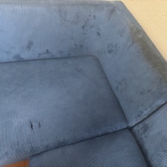 【9/21まで　０円　差し上げます】アメリカンビンテージ　Ｌ字型　 ソファの画像