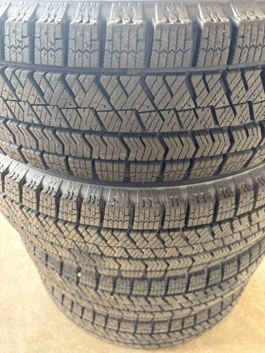 BRIDGESTONE VRX2 155/65R13 2023年製 8分山 スチールホイール ショップ