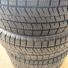BRIDGESTONE VRX2 155/65R13 2023年製 8分山　スチールホイールの画像