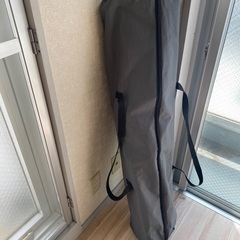 アウトドアベット・グレー　(折りたたみ式)の画像