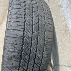 プラド純正ホイールの画像