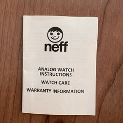 腕時計 neff ラスタカラーの画像