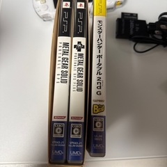 PSP1000とソフトセットの画像