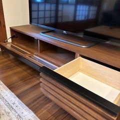 【極美品】テレビボード　テレビ台　収納棚の画像