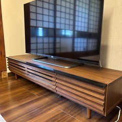 【極美品】テレビボード　テレビ台　収納棚の画像