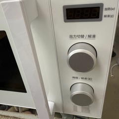 2024年　ヤマダ　フラット電子レンジ　美品の画像