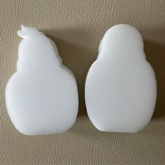新品未使用　インコ　スポンジ　2個セットの画像