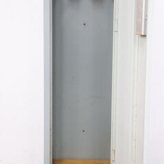 ≪R425ジ≫ FUJIKO/フジコー ガンロッカー 3丁 銃/ライフル/猟銃/散弾銃 保管庫/収納庫 ミリタリー ホビー レトロ 鍵欠品/現状品の画像