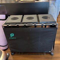 ゴミ箱　ゴミ袋収納　3連ゴミ箱　ダストボックスの画像