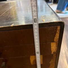 昭和レトロ 古道具 家具 小引き出し レコードチェスト アンティーク ビンテージ好きに　   の画像