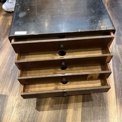 昭和レトロ 古道具 家具 小引き出し レコードチェスト アンティーク ビンテージ好きに　   の画像