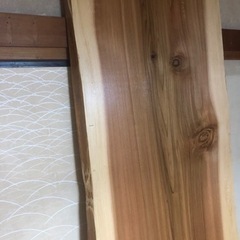 一枚板ダイニングテーブル用天板 ウレタン塗装済みの画像