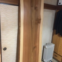 一枚板ダイニングテーブル用天板 ウレタン塗装済みの画像
