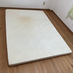 無料　生毛工房　日本製　通気性低反発マット　ダブルサイズの画像