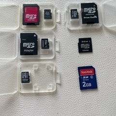 メモリーカード 記録媒体 コンパクトフラッシュ メモリースティック Duo xDピクチャーカード SDカード マイクロSD ミニSD 12枚セット  の画像