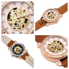 新品未使用LOBOR腕時計PREMIER CORNWALL BROWN35mmの画像