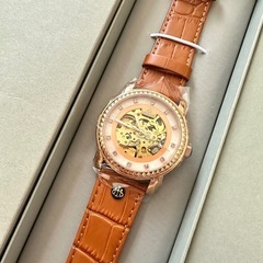 新品未使用LOBOR腕時計PREMIER CORNWALL BROWN35mmの画像
