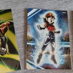 ドラゴンボール　ウエハースのシール18枚とポストカード10枚の画像