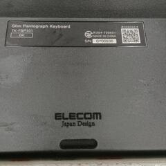 0907-029 Bluetooth　キーボード　ELECOM　TK-FBP101BKの画像