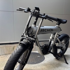 E-bike ARCHON  SERIES A02（silver）の画像