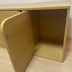 取引確定【ニトリ】3段カラーボックスの画像